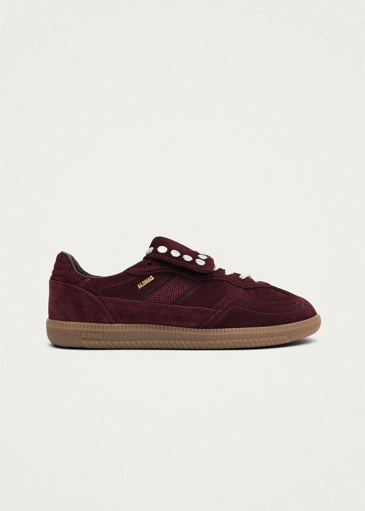 Tb.490 Club Studs Suede Burgundy Leather Sneakers-image
