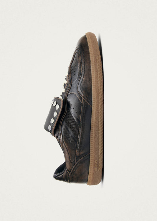 Tb.490 Club Nieten Vintage-Effekt Braun Leder Sneaker-image