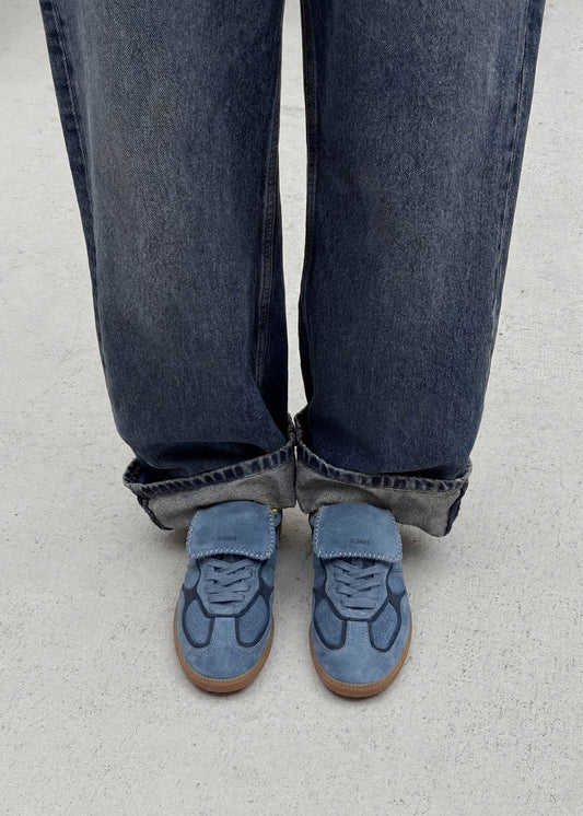 Tb.490 Club Suede Blue Leather Sneakers-image