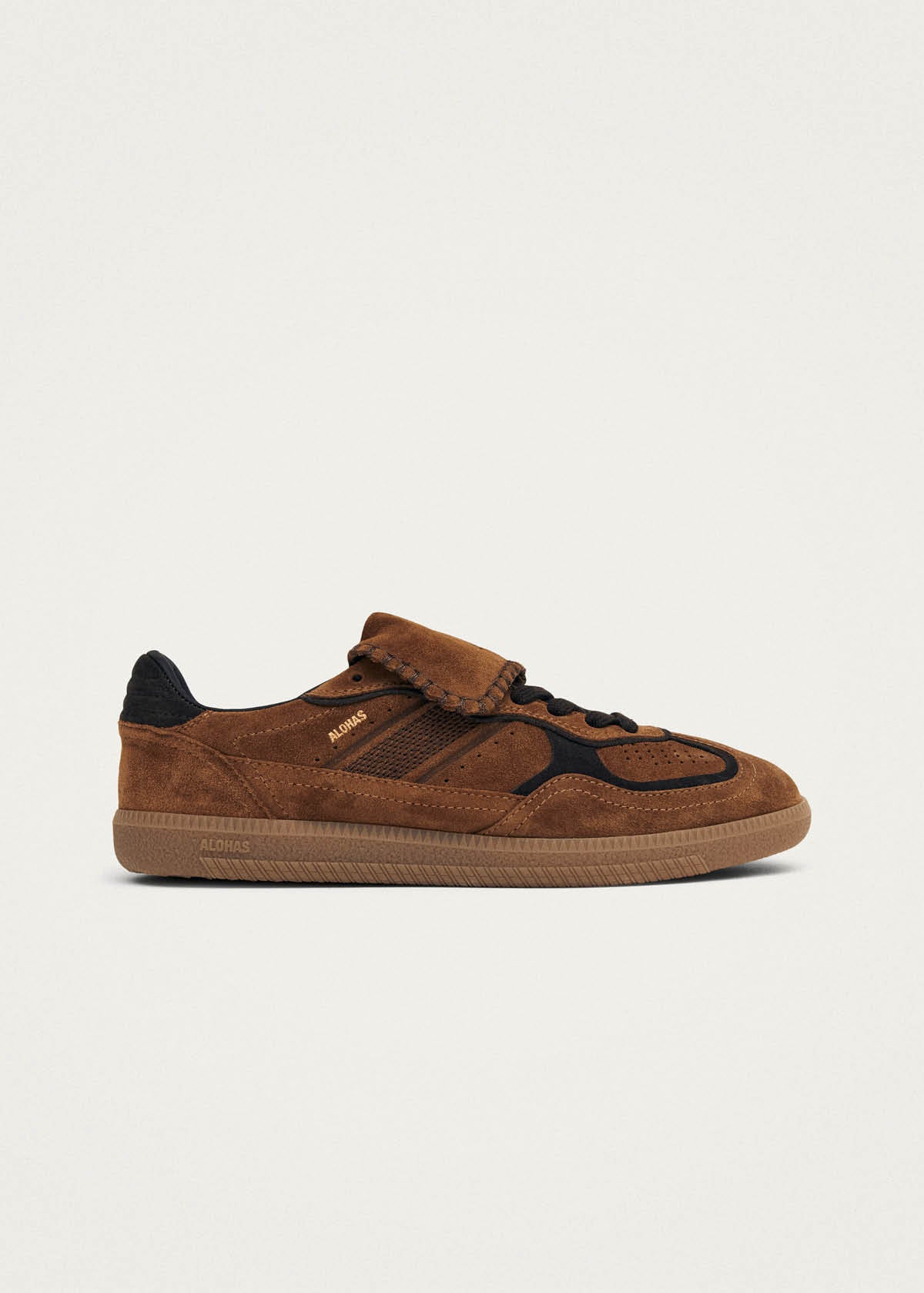 0090~Lace Up BULIAN Sneakers with Suede Details and Prints main image 0