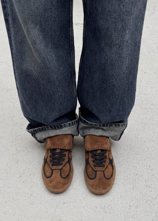 Tb.490 Club Suede Brown Leather Sneakers-image