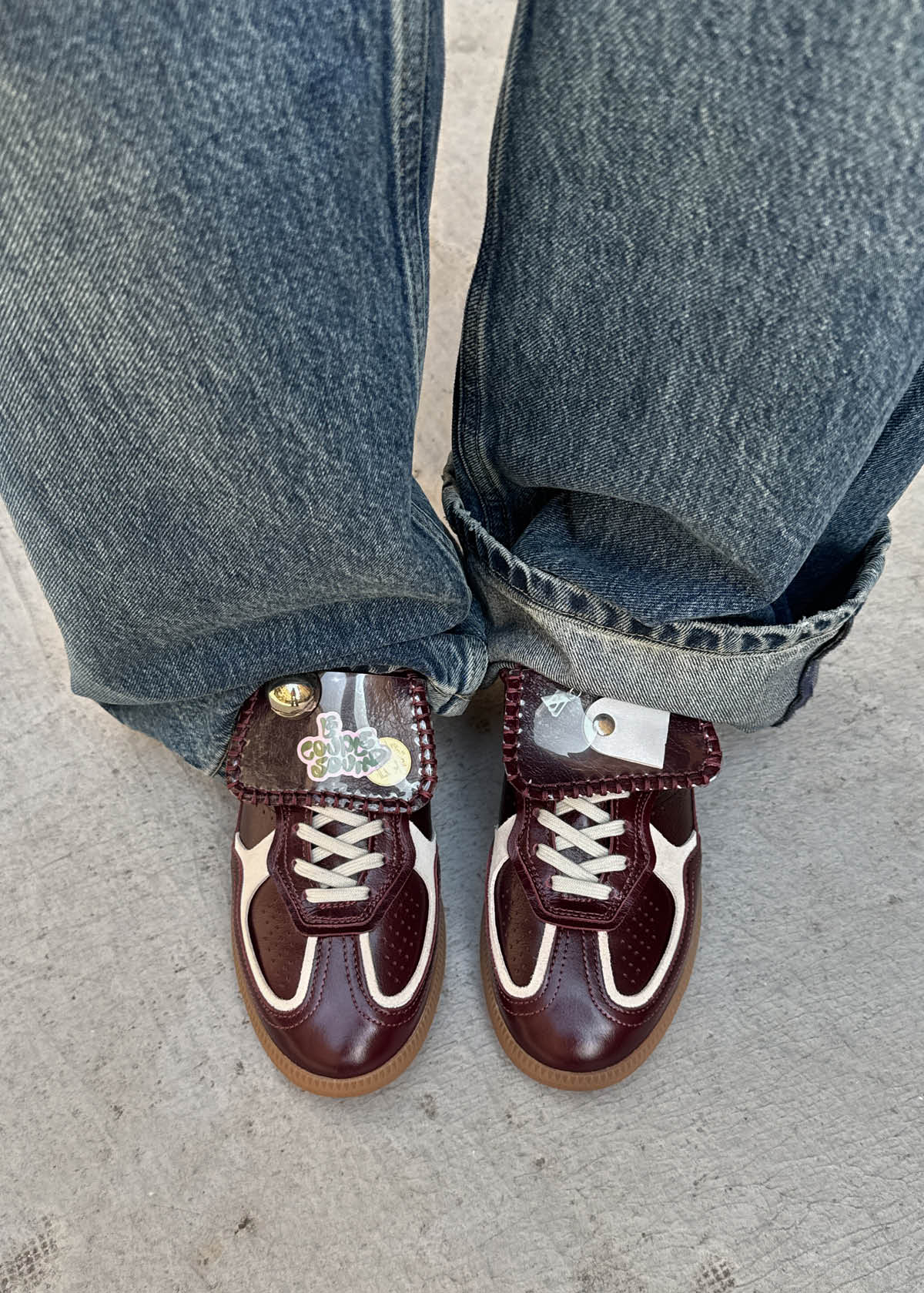 tb.490 Club Vinyl Burgundy | ALOHAS