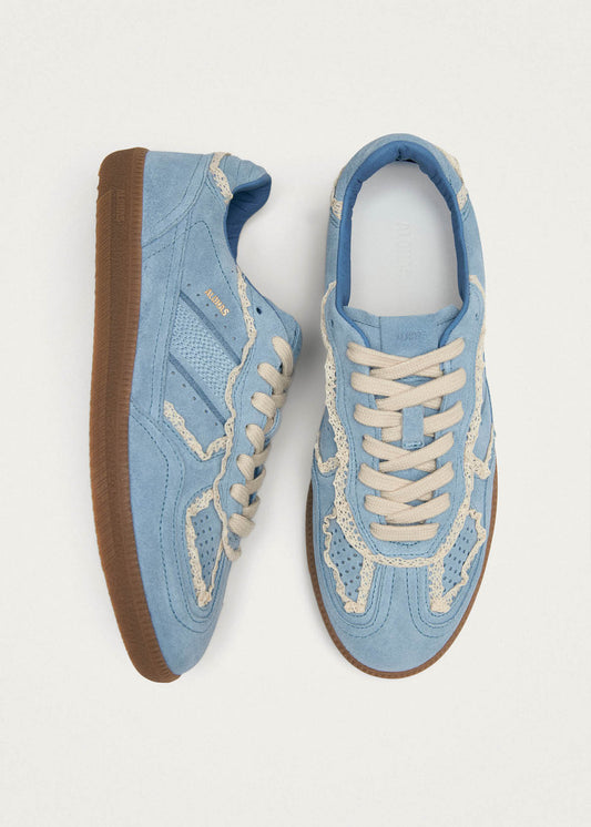 Tb.490 Crochet Blue Leather Sneakers-image