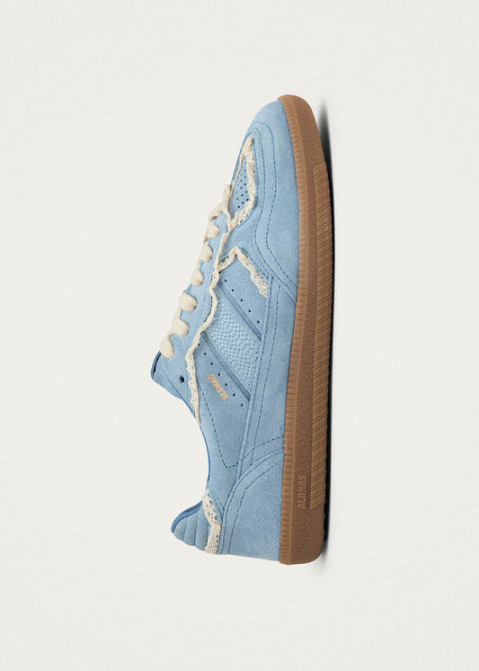 Tb.490 Crochet Blue Leather Sneakers-image