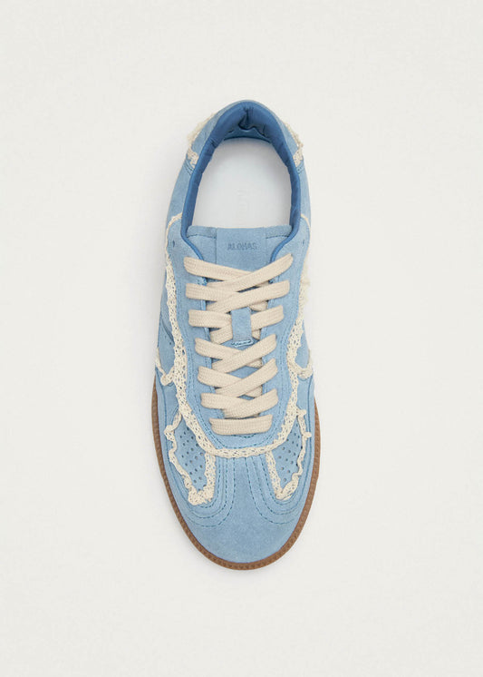 Tb.490 Crochet Blue Leather Sneakers-image