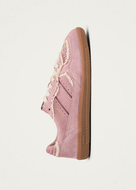 Tb.490 Häkel-rosa Leder Sneakers-image
