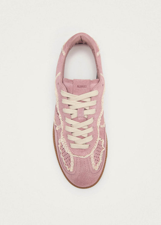 Tb.490 Häkel-rosa Leder Sneakers-image