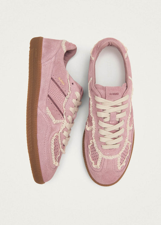 Tb.490 Häkel-rosa Leder Sneakers-image