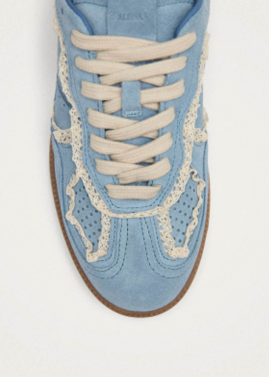 Tb.490 Mule Crochet Blue Leather Sneakers-image