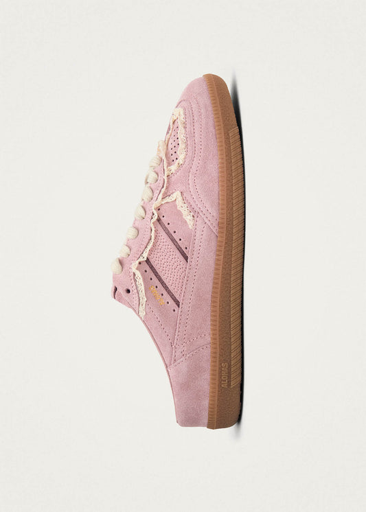 Tb.490 Mule Crochet Pink Leather Sneakers-image