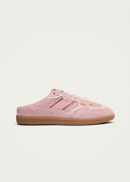 Tb.490 Mule Crochet Pink Leather Sneakers-image