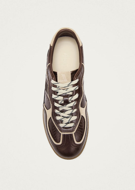 Tb.490 Patent Brown Leather Sneakers-image