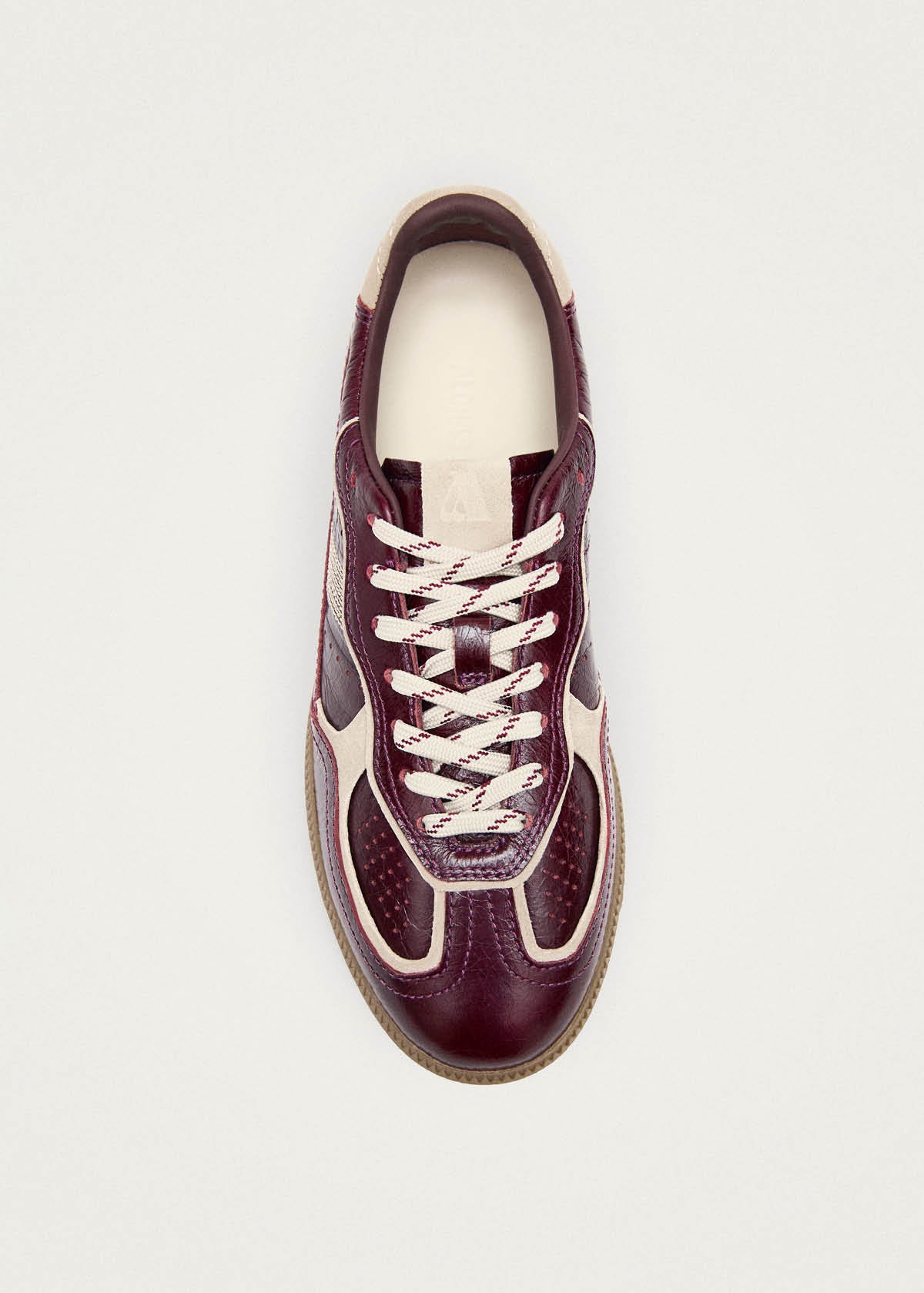 Tb.490 Patent Burgundy Leather Sneakers
