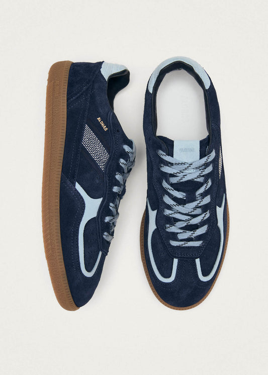 Tb.490 Rife Blaue Töne Leder Sneakers-image