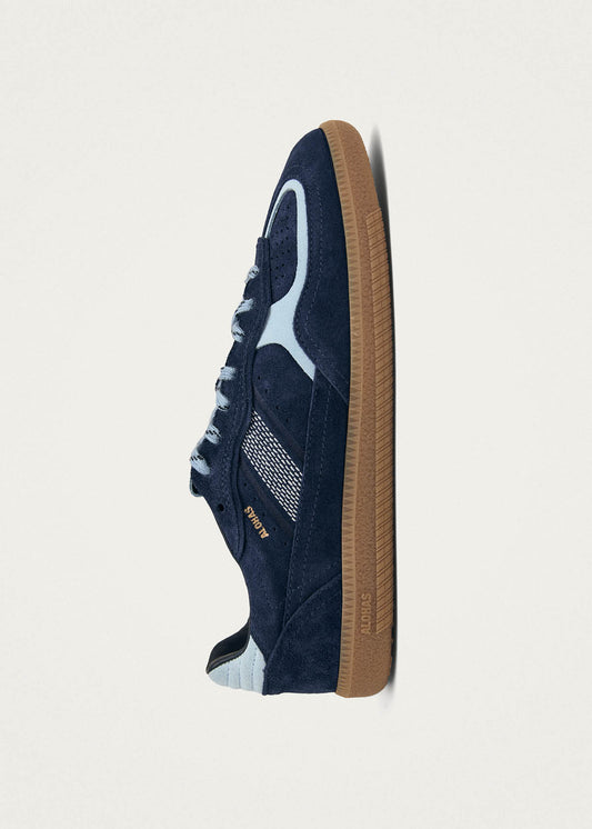 Tb.490 Rife Blaue Töne Leder Sneakers-image