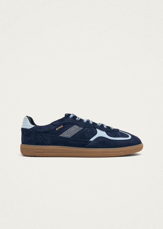 Tb.490 Rife Blaue Töne Leder Sneakers-image