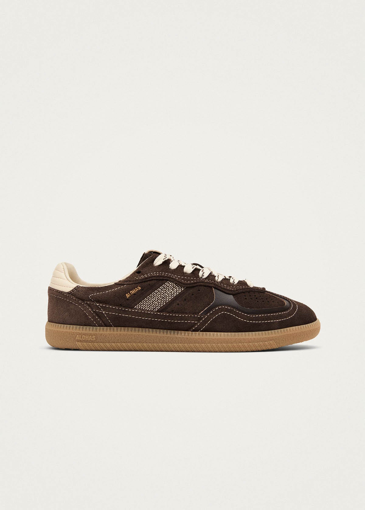Tb.490 Rife Schokoladencreme-Leder Sneakers