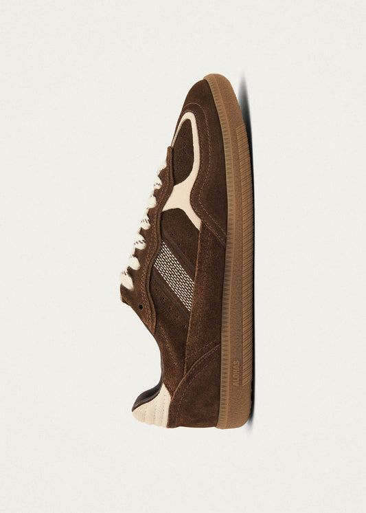 Tb.490 Rife Kakao- und Off-White-Leder Sneakers-image