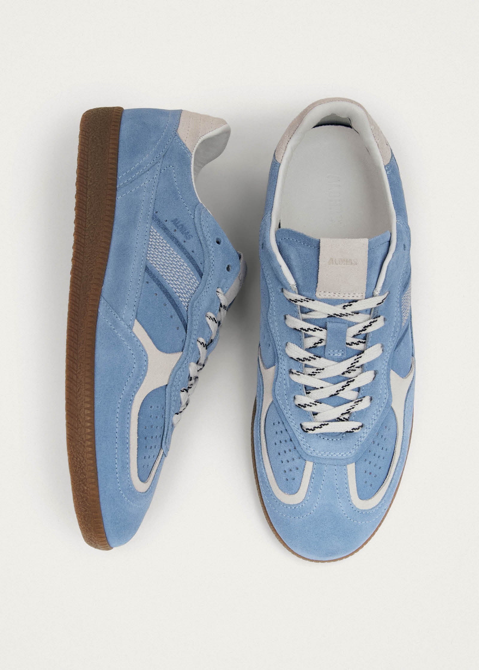 Alohas Tb.490 Rife Shimmer Metallic Sneakers in White Alohas Tb.490 Rife Shimmer Metallic Sneakers in White