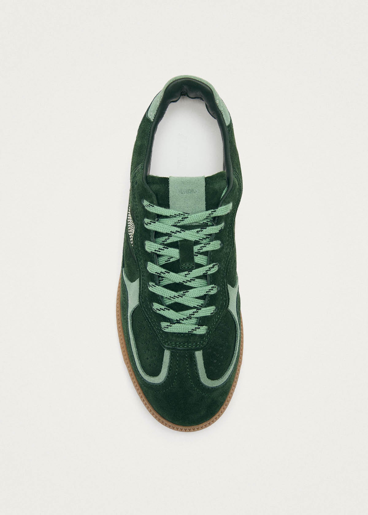 Tb.490 Sneakers in Pelle Verde Tono