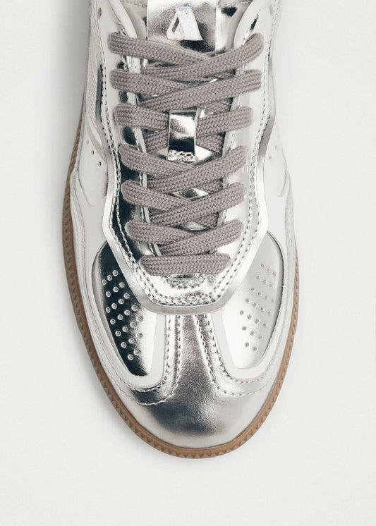 Tb.490 Rife Zapatillas de Piel Plateadas-image