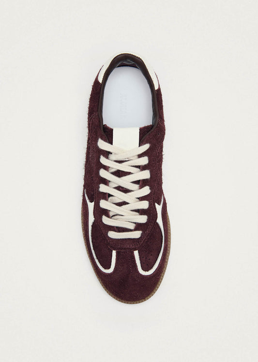 Tb.490 Wildleder Fuzzy Burgunder-Leder Sneakers-image