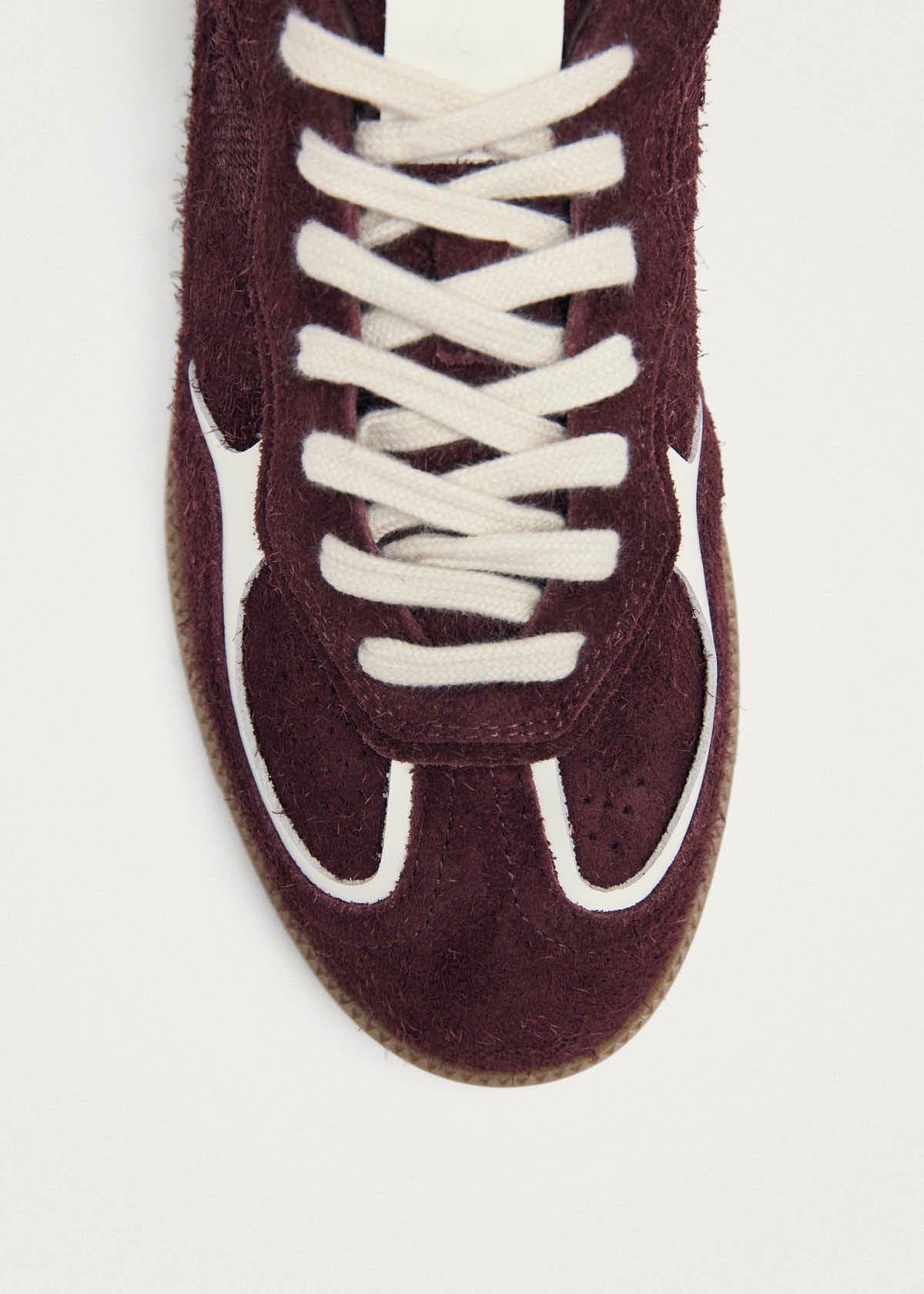 tb.490 Suede Fuzzy Burgundy | ALOHAS