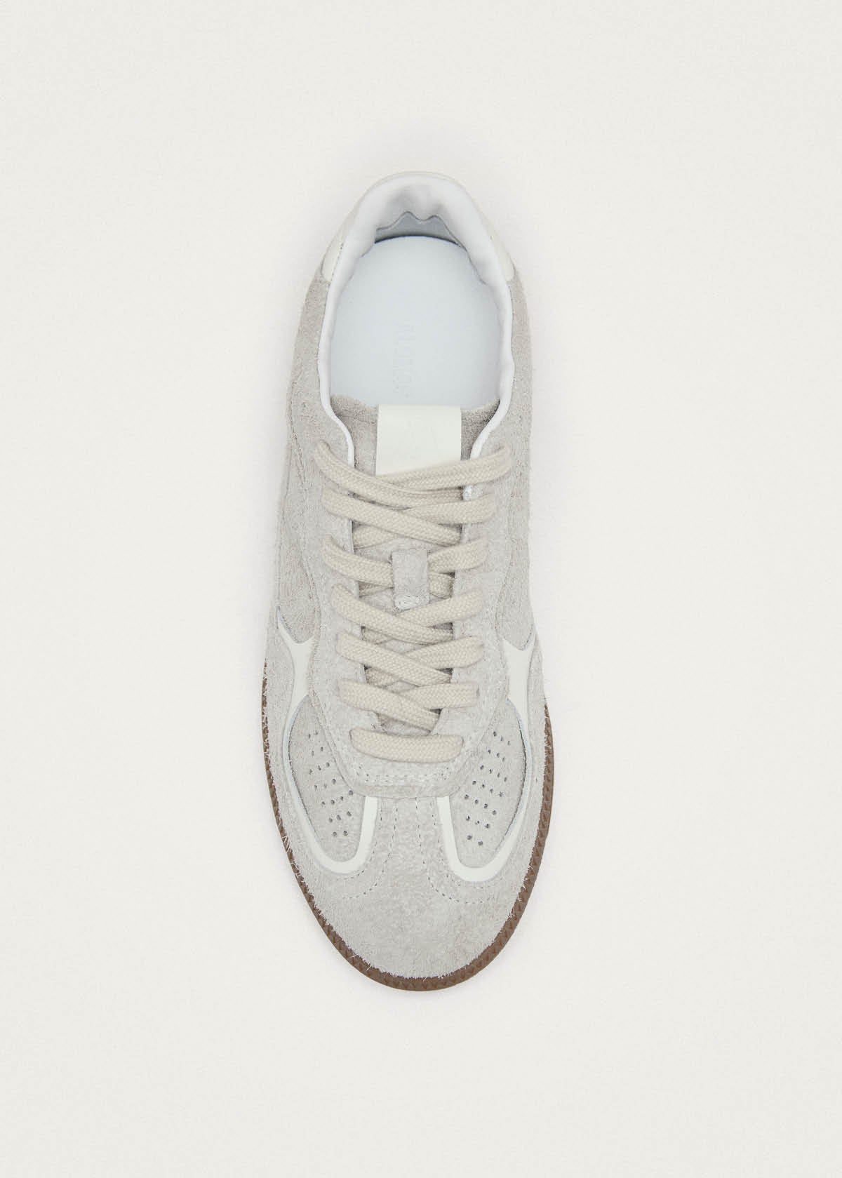 Tb.490 Zapatillas de Ante Fuzzy Color Crema