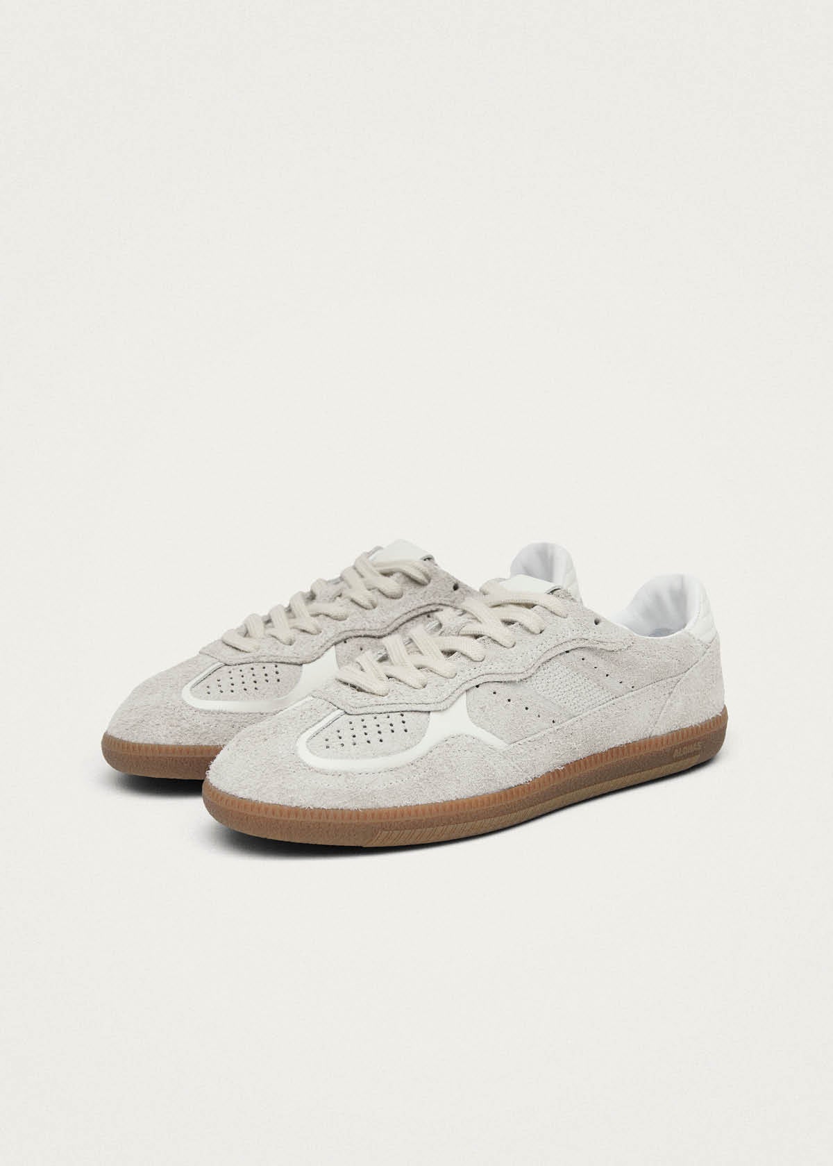 Tb.490 Zapatillas de Ante Fuzzy Color Crema