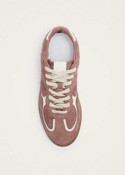 Tb.490 Wildleder Fuzzy rosa-braune Leder Sneaker-image