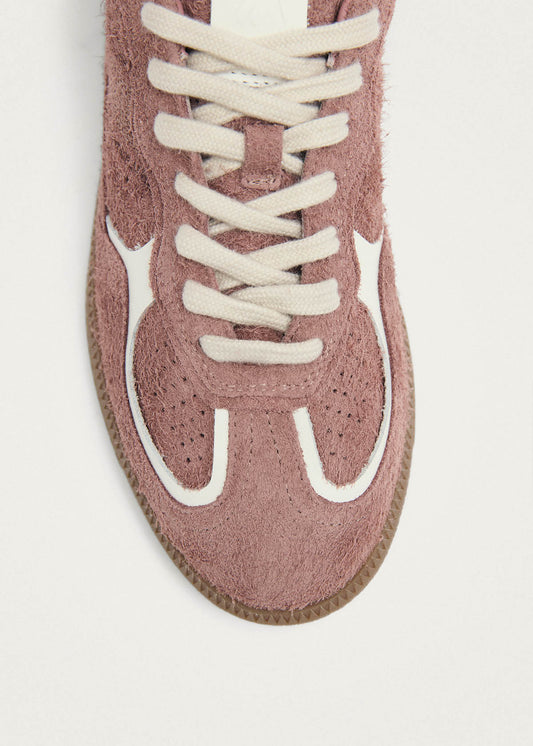 Tb.490 Wildleder Fuzzy rosa-braune Leder Sneaker-image