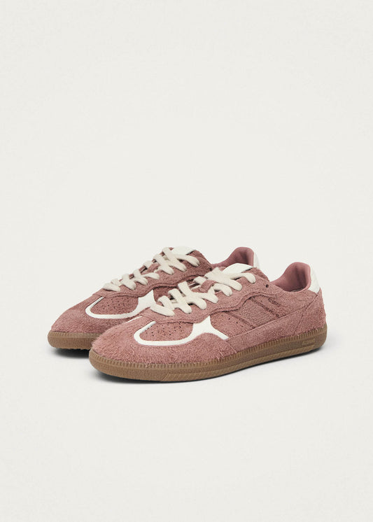 Tb.490 Wildleder Fuzzy rosa-braune Leder Sneaker-image