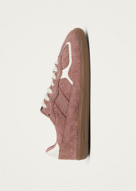 Tb.490 Wildleder Fuzzy rosa-braune Leder Sneaker-image