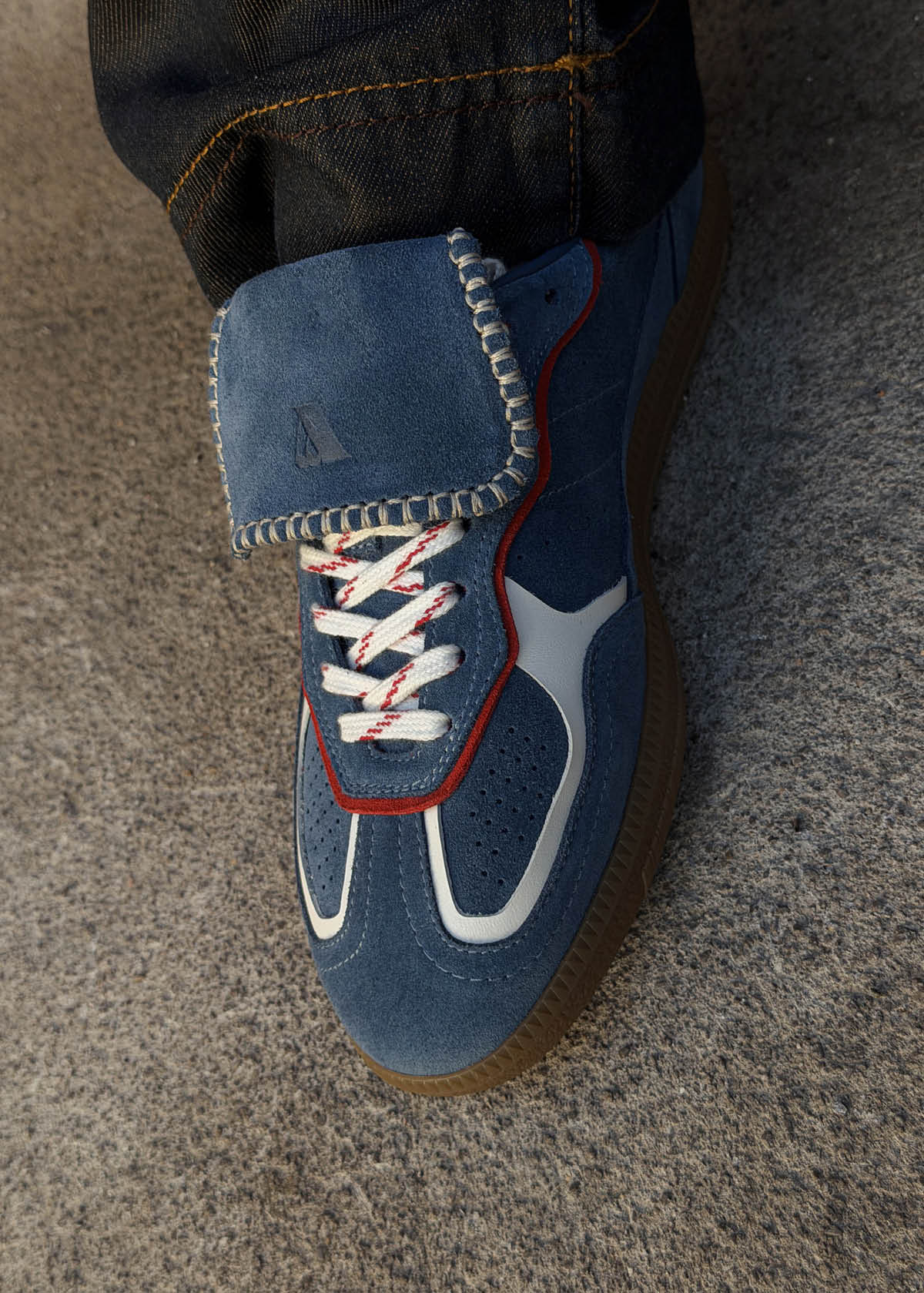 Tb.490 World Club Usa Leather Sneakers