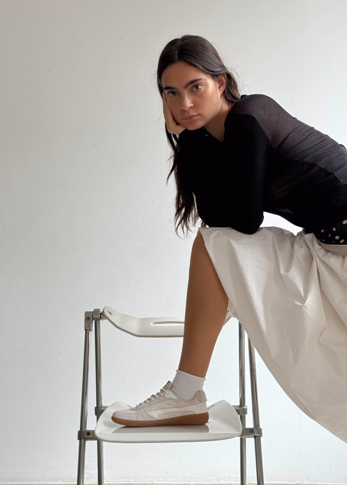 Tb.83 Cream Barefoot Sneakers | ALOHAS