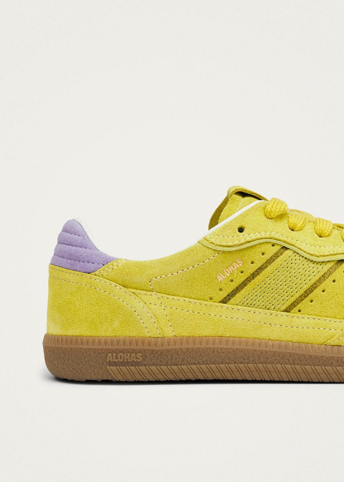 Tb.490 Rife Acid Green Leather Sneakers | ALOHAS