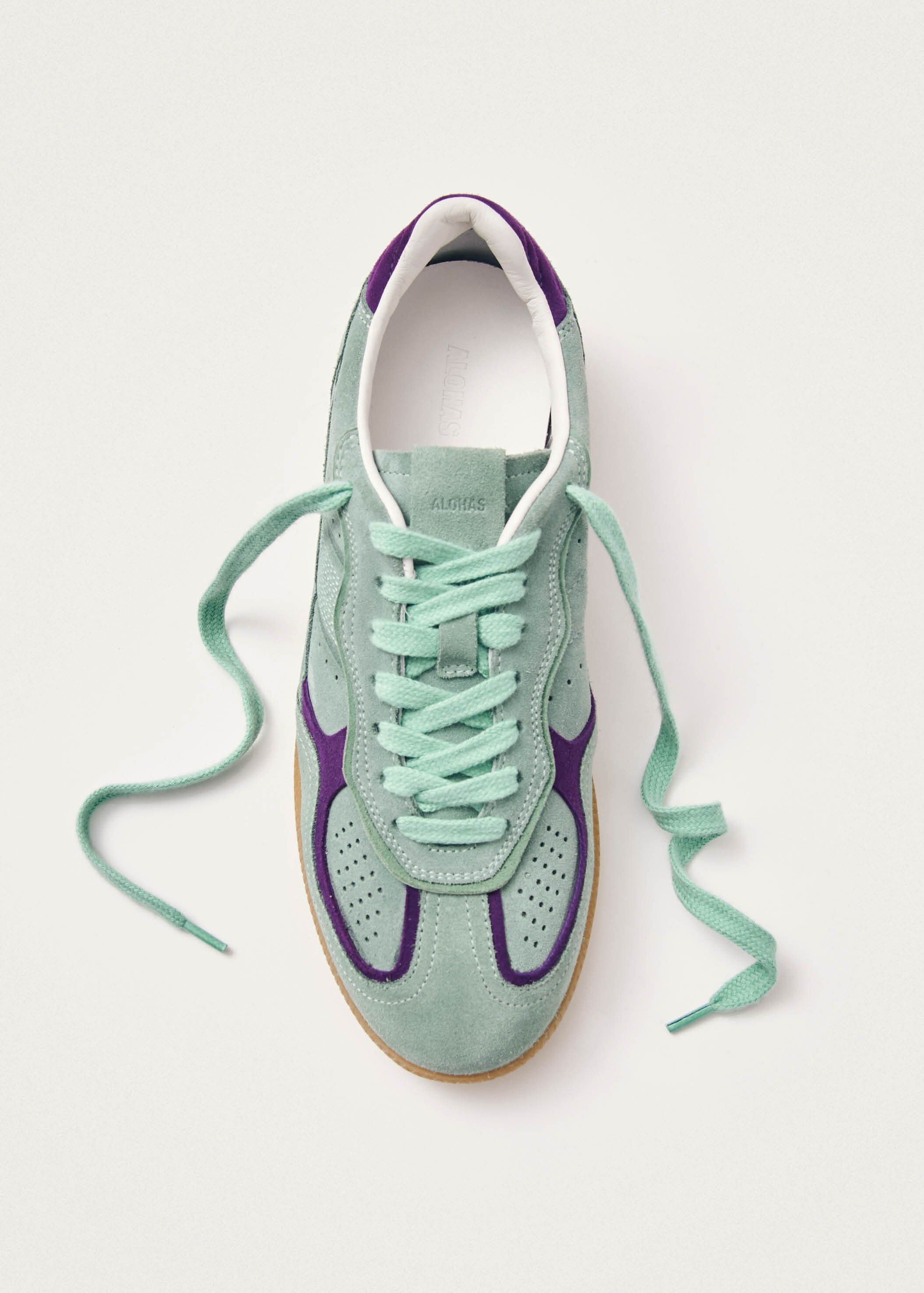 Tb.490 Rife Blue Leather Sneakers | ALOHAS