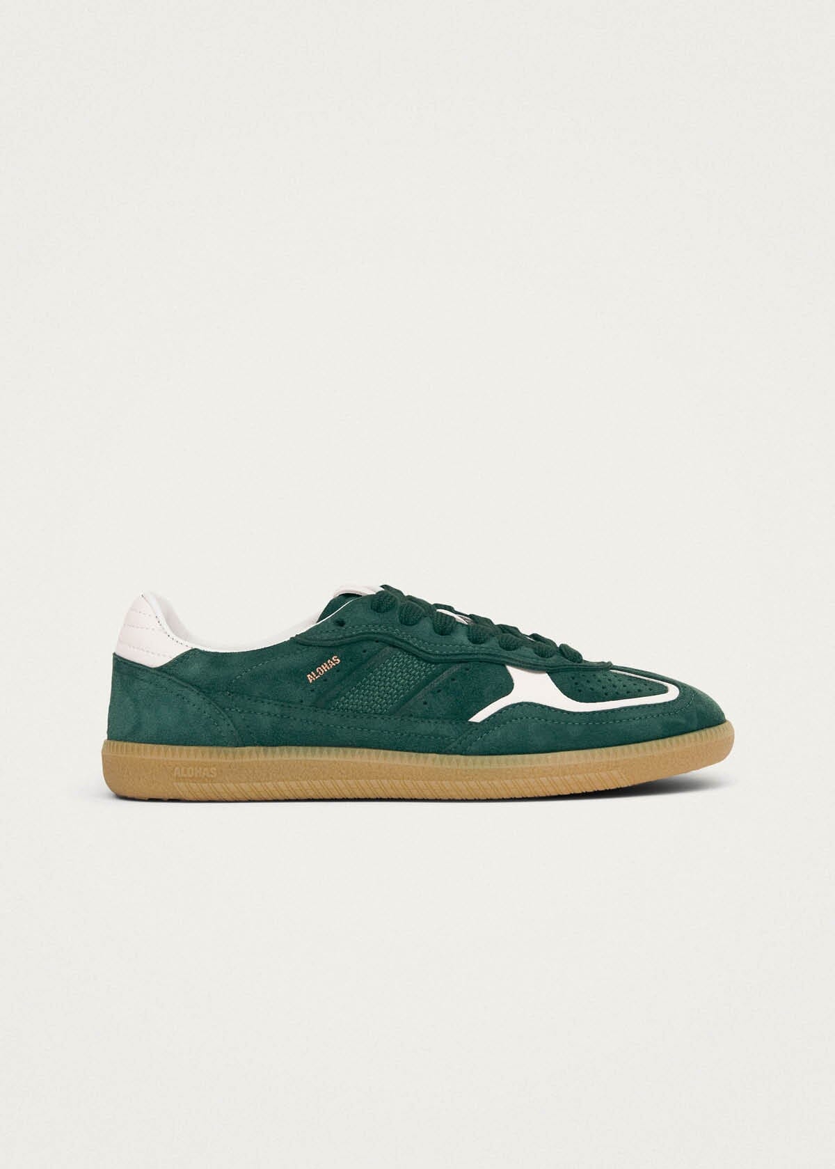 Tb.490 Rife Forest Green Leather Sneakers | ALOHAS