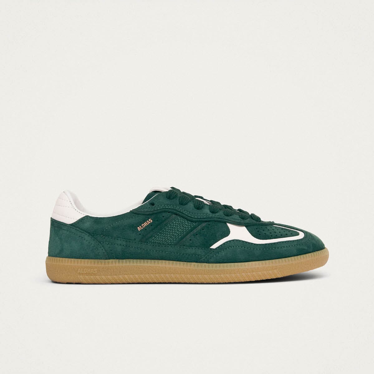 Tb.490 Rife Forest Green Leather Sneakers | ALOHAS