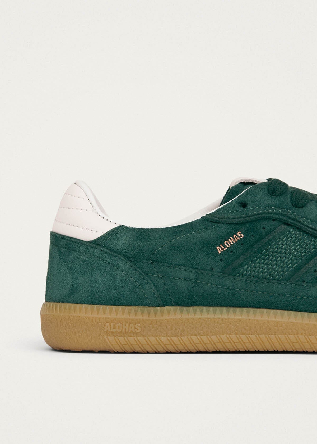 Tb.490 Rife Forest Green Leather Sneakers | ALOHAS
