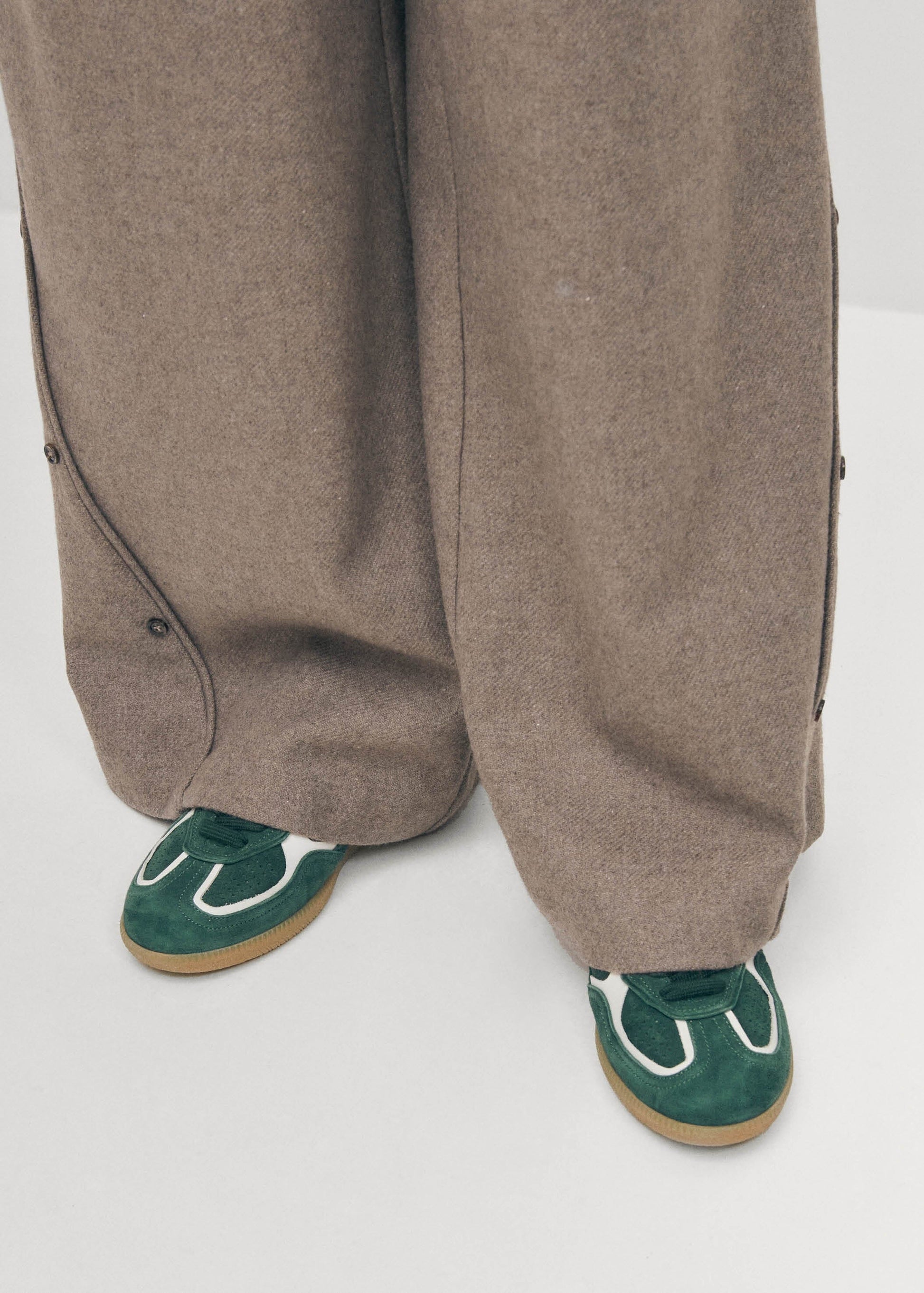 Tb.490 Rife Sneakers in Pelle Scamosciata Verde