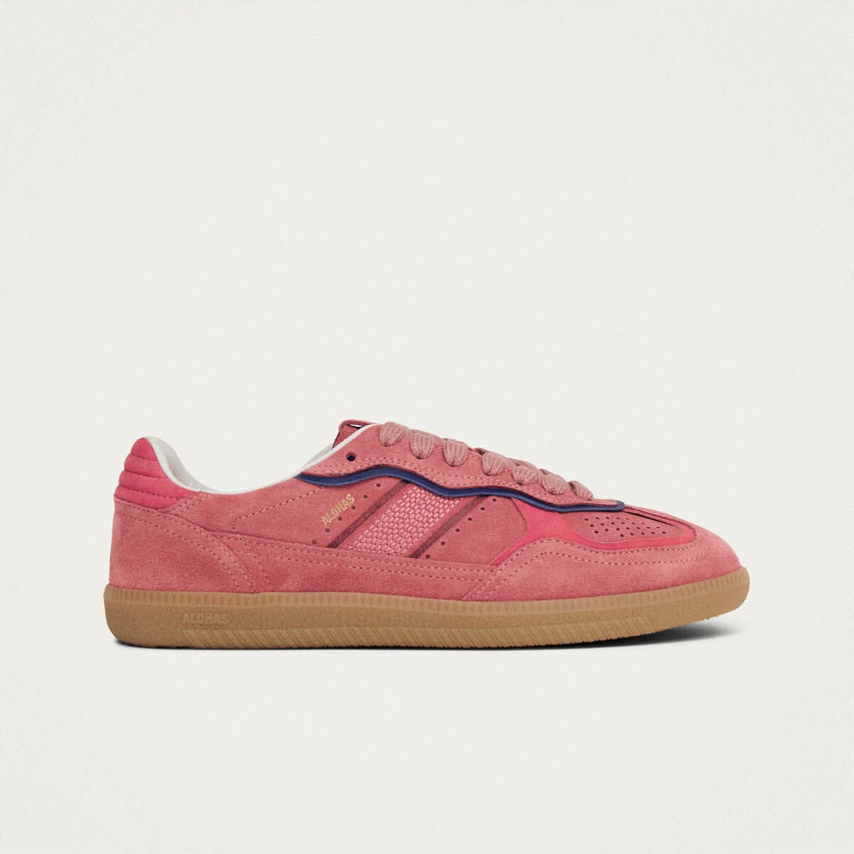 Tb.490 Rife Pink Leather Sneakers | ALOHAS