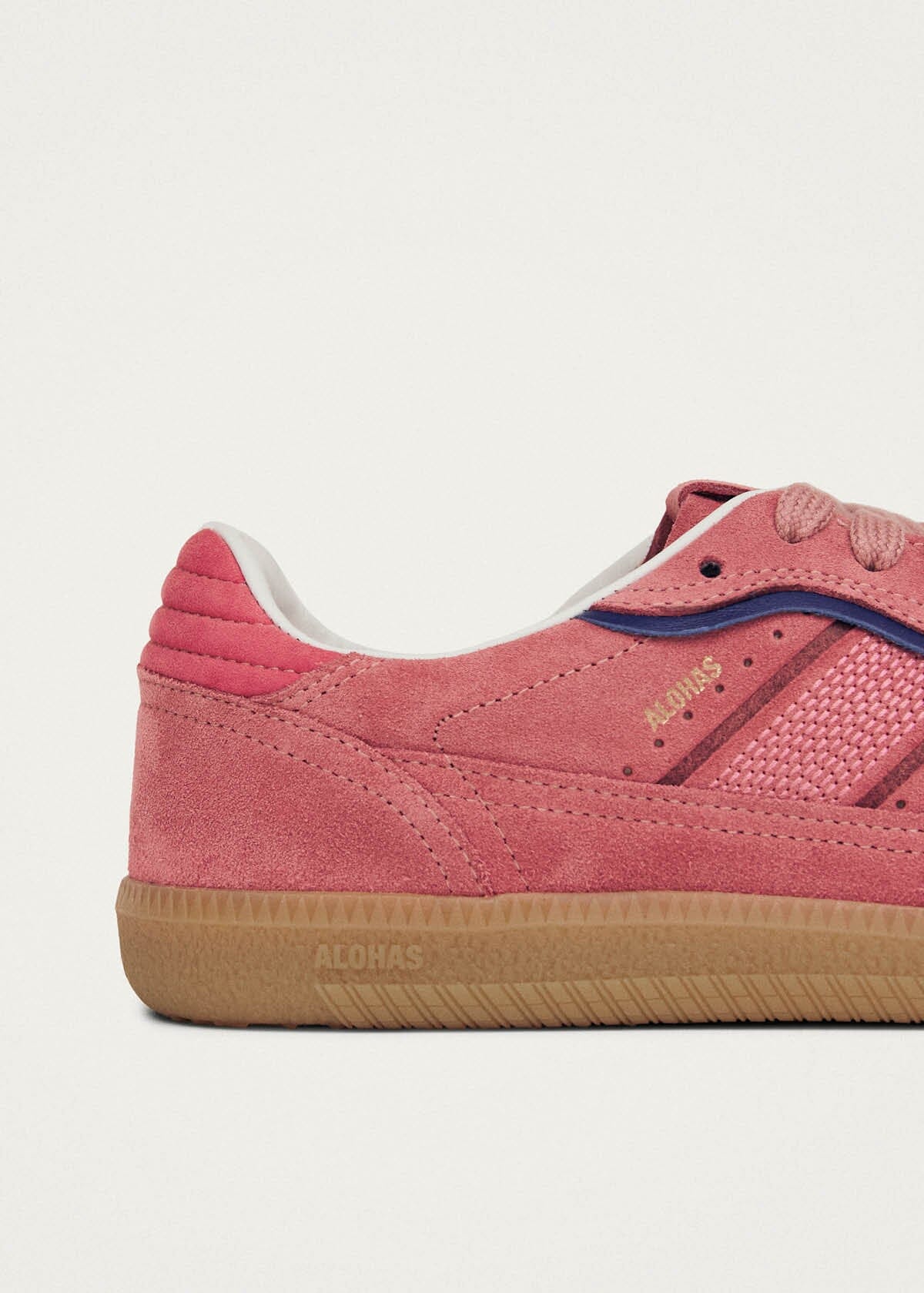 Tb.490 Rife Pink Leather Sneakers | ALOHAS