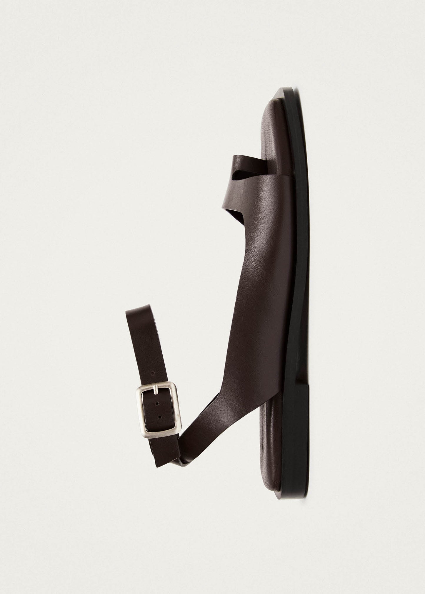 Tebas Brown Leather Sandals
