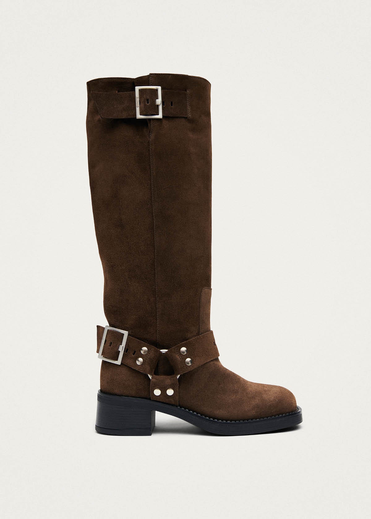 Tomi Botas de Cuero Marrón Ante