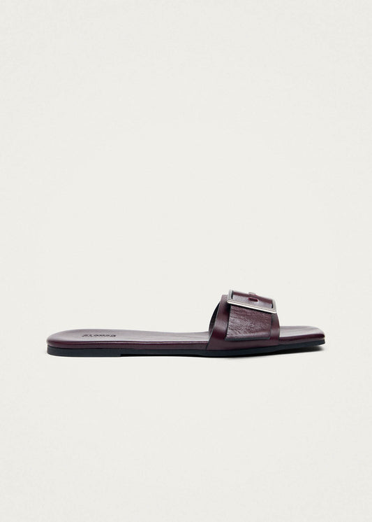 Vent Rift Burgundy Leather Sandals-image