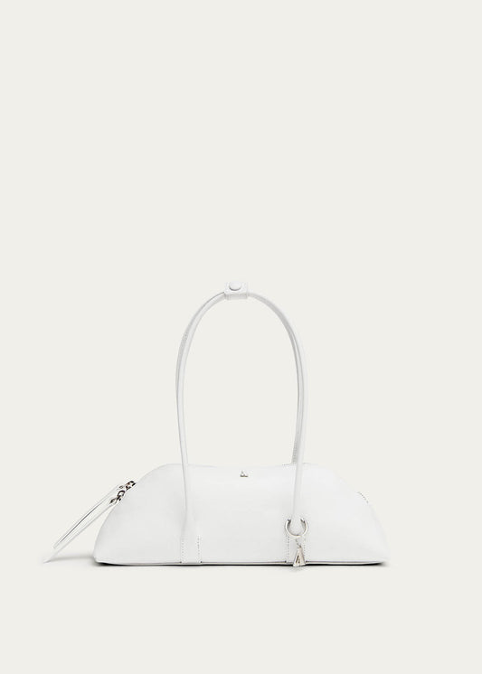 Vera Sac en Cuir Blanc Optique-image