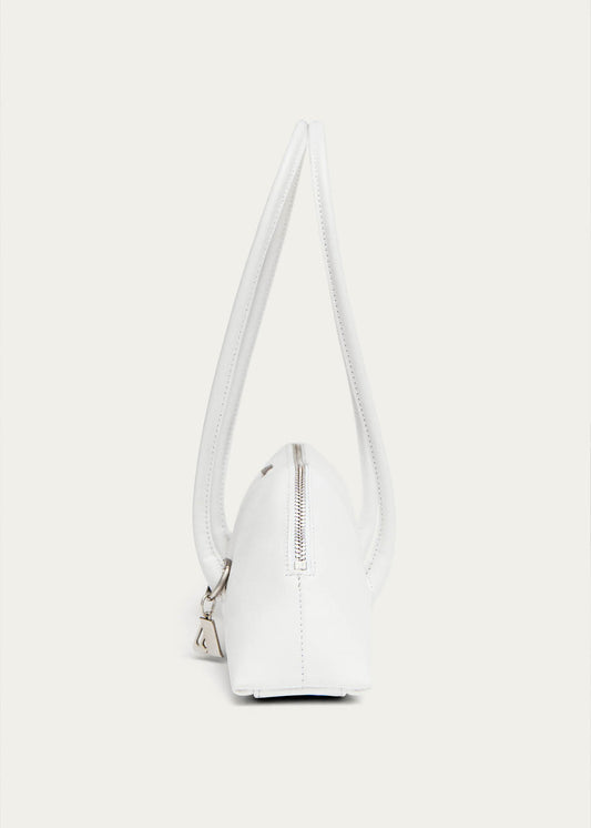 Vera Sac en Cuir Blanc Optique-image