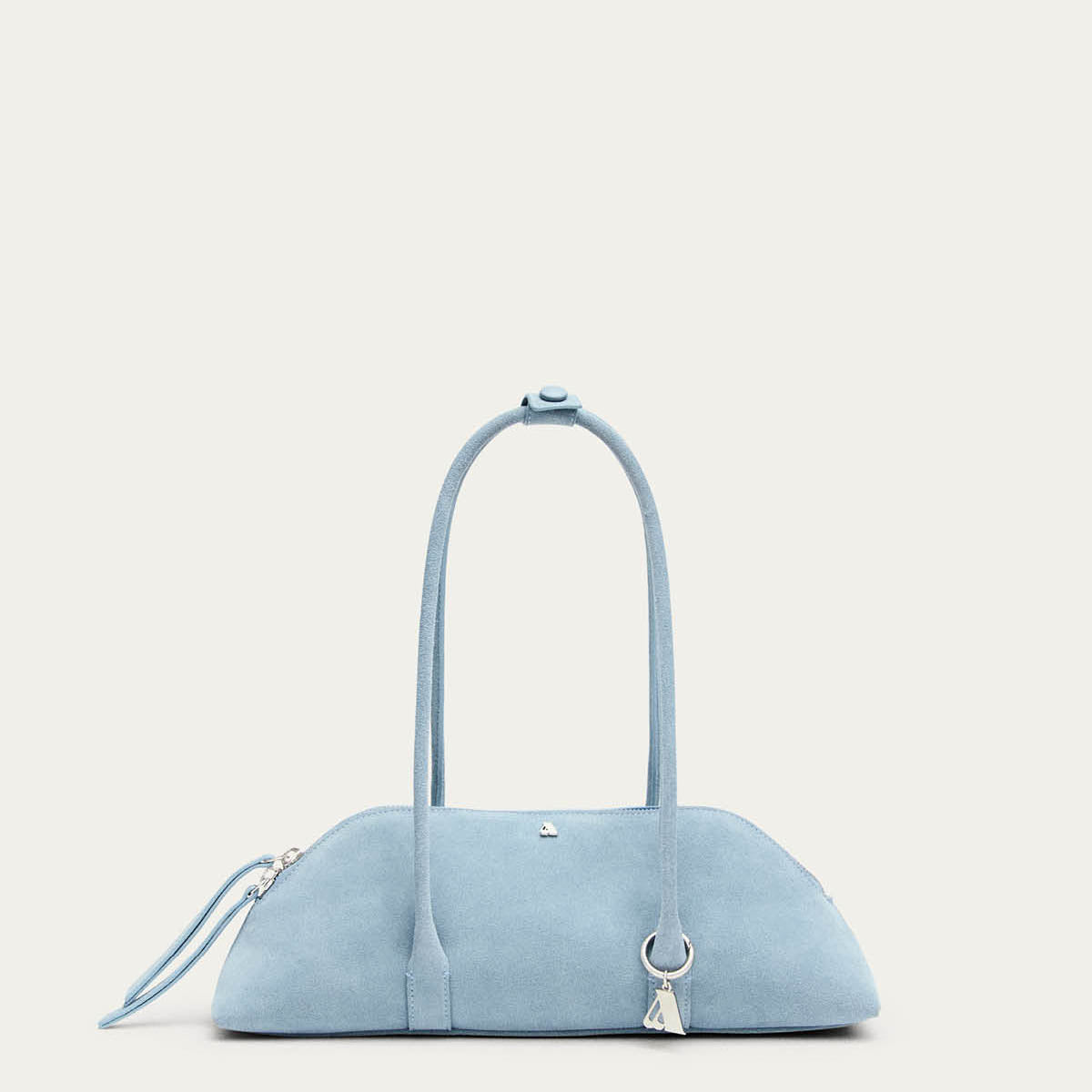Vera Sac en Cuir Bleu Ciel Suédé
