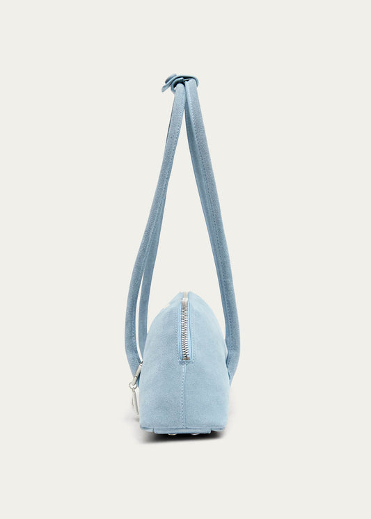 Vera Sac en Cuir Bleu Ciel Suédé-image